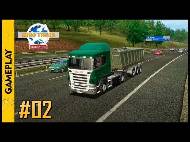 EURO TRUCK Simulator (Newcastle x London x Newcastle)(Gameplay) #02