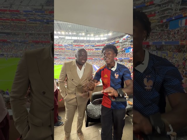 I Met Mbappe's DAD!