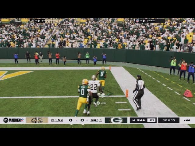 Madden26 Packers user franchise highlights Best run game Josh Jacobs l packers l highlights.