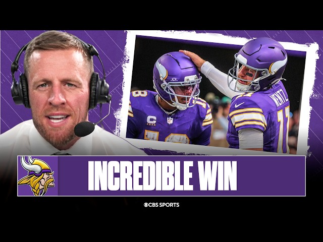JJ Watt recaps Vikings surge in 2nd half to take down the Packers in an NFC North battle