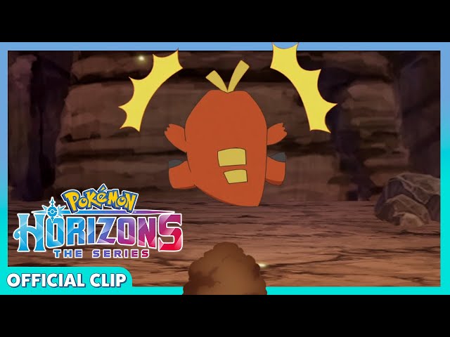UK: Searching the Galar Mine! | Pokémon Horizons: The Series | Official Clip