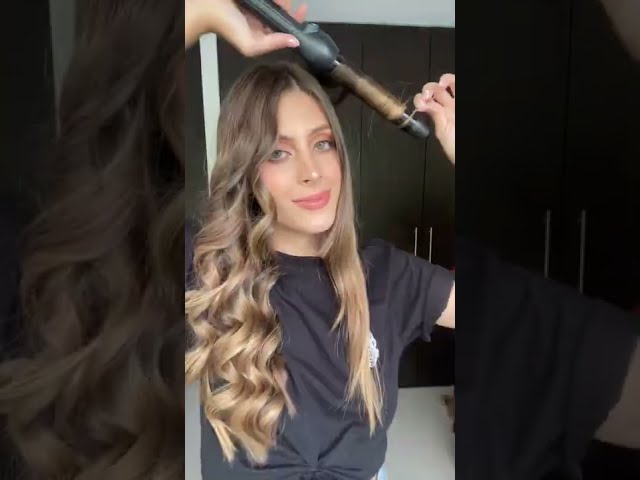 Tutorial con el rizador de 25mm para que tus ondas duren más