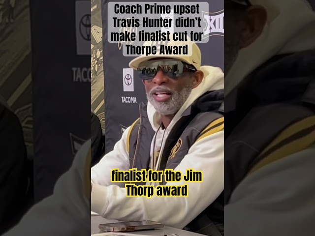 TRAVIS HUNTER SNUBBED!  #cubuffs #coachprime #deionsanders #travishunter #cfb #football l