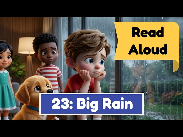 Learn English with Stories: The Big Rain (Ben & Friends #23)