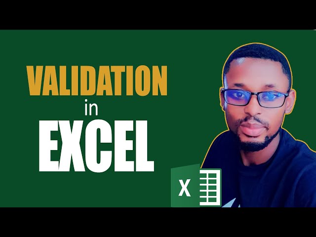 How to validate data in excel [Excel Tricks]