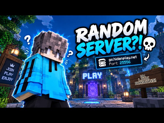 I Joined a Random Minecraft Server… 💀