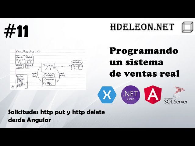 #11 Programando un sistema de ventas real | Solicitudes http put y http delete en Angular