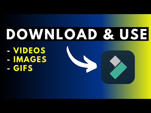 How to Download and Use Free Videos, Images and GIFs in Filmora 11