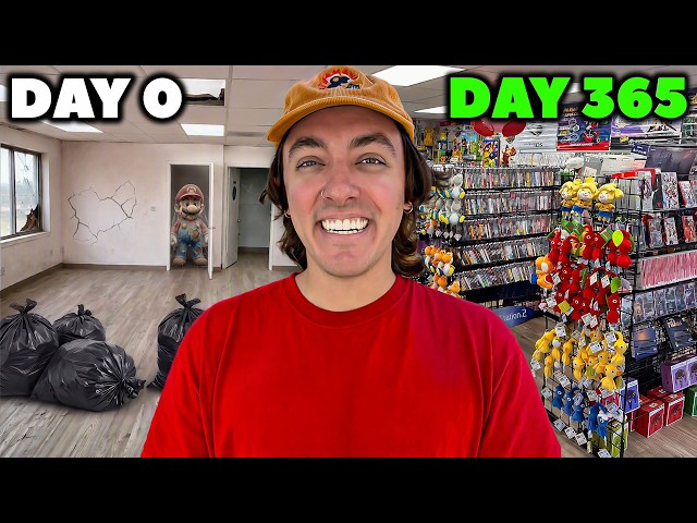 I Opened a Video Game Store! (1 Year Later)