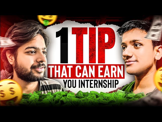 SECRET ADVICE FROM FIRST YEAR INTERN🤫