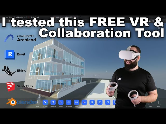 I tested this FREE VR & Collaboration Tool for Revit Tutorial