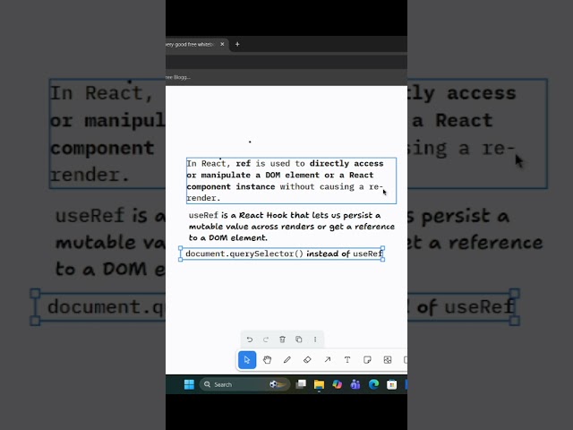 Introduction of useRef l #shorts #hooks #react