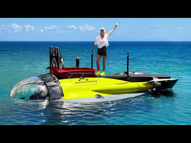 The $10 Million Private Submarine!