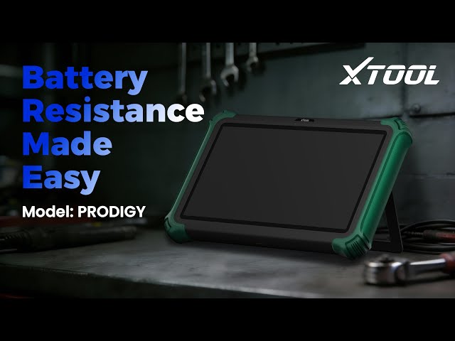 Battery Resistance Testing Made Easy: XTOOL PRODIGY Walkthrough