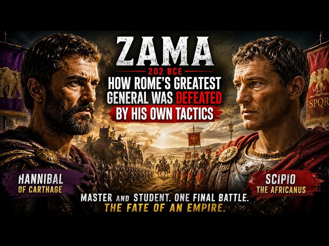 How Hannibal Was Defeated by His Own Tactics | Battle of Zama 202 BCE