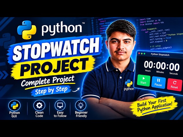 Build a Stopwatch Project in Python
