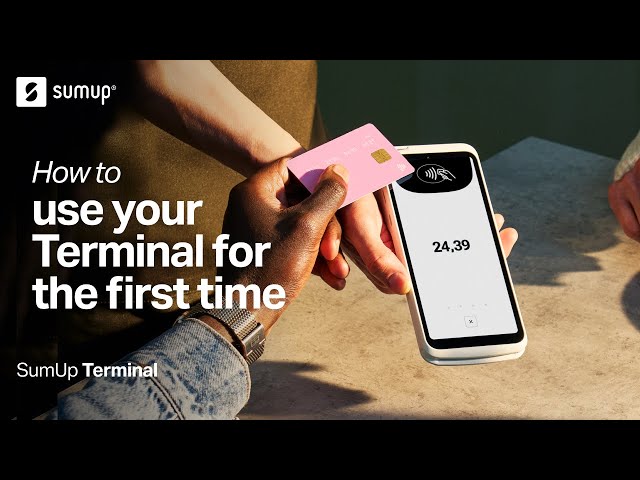 How to use your Terminal for the first time