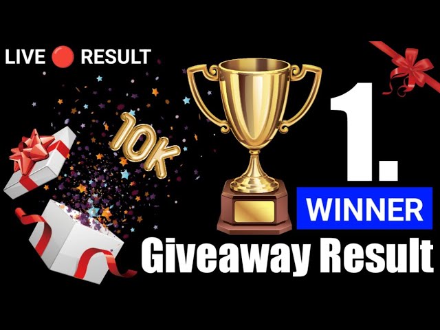 Giveaway Result 🎁 @AONETECH