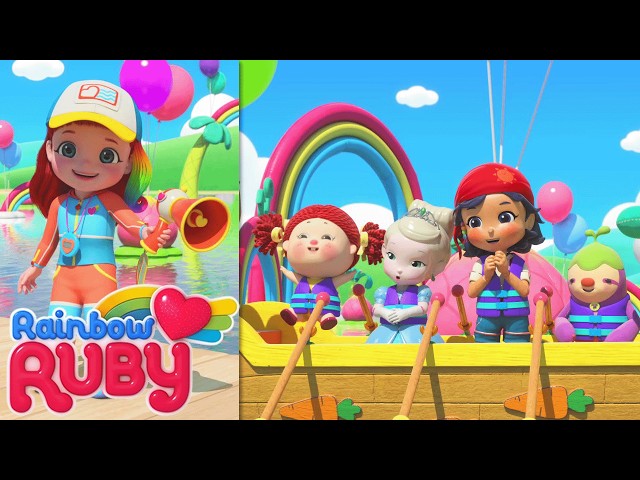 Rainbow Lake Boat Bonanza | Rainbow Ruby - WildBrain | Full Episodes for Kids