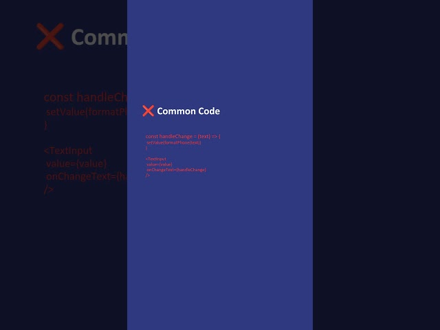Follow for daily React native fixes 💙#reactnative #reactnativetutorial #coding #iosandandroid