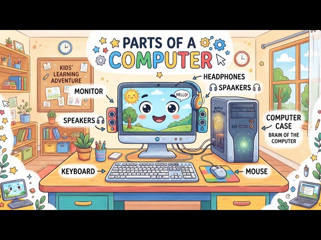 Computer Science - Chapter 3: Parts Of A Computer |ICSE