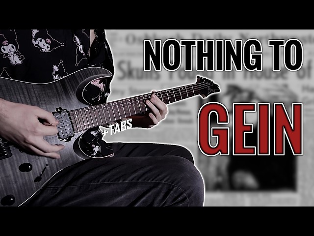 Mudvayne - Nothing to Gein [Guitar Cover & Lesson] with TABS!
