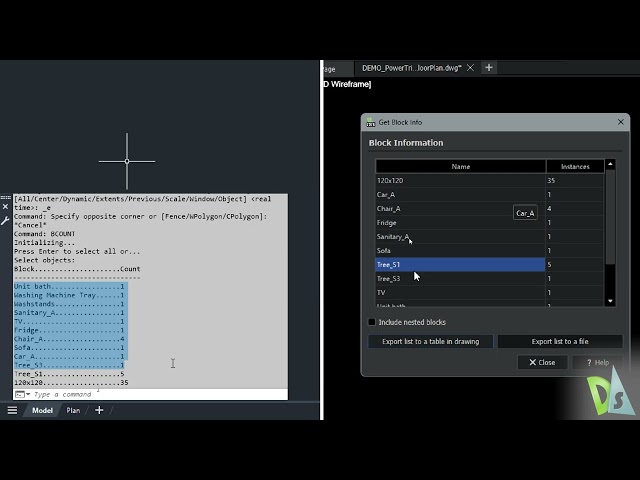 The DraftSight Comparison | Automatic Bill of Materials