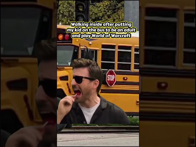 5 Seconds After The School Bus Leaves ... #shorts #worldofwarcraft #wowforever