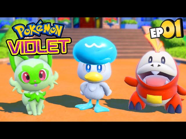 Pokemon Violet Part 1 WELCOME TO PALDEA GENERATION 9 Gameplay Walkthrough #Pokemon Scarlet & Violet