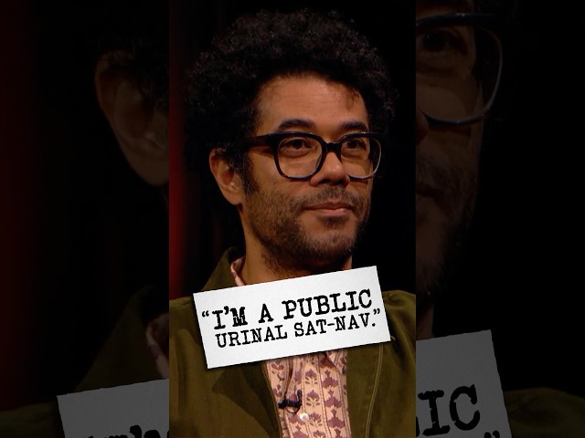 Richard Ayoade reveals his party/potty trick. #taskmaster