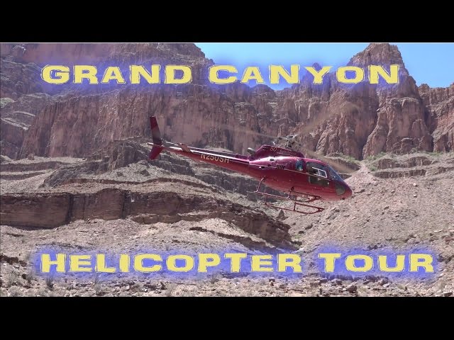 Grand Canyon Helicopter Flight - 4K