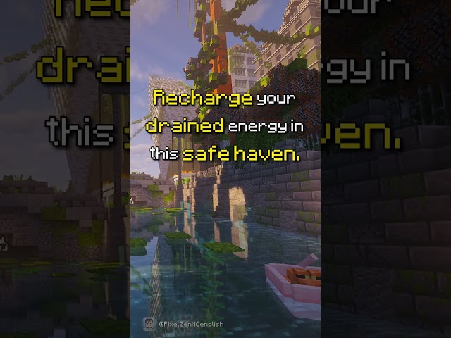 Finding peace one Minecraft block at a time #shorts