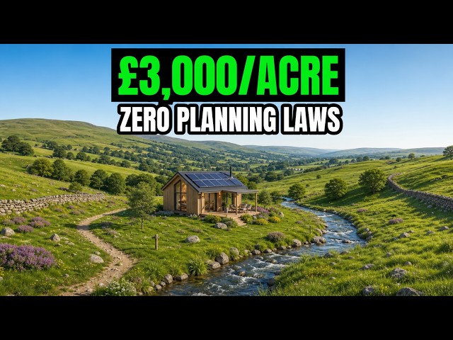 Buy Off-Grid Land for £3,000 — Where the Council Leaves You Alone