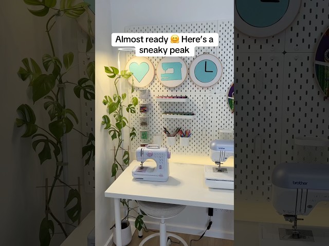 The ESFB Sewing Studio is almost ready 🤗