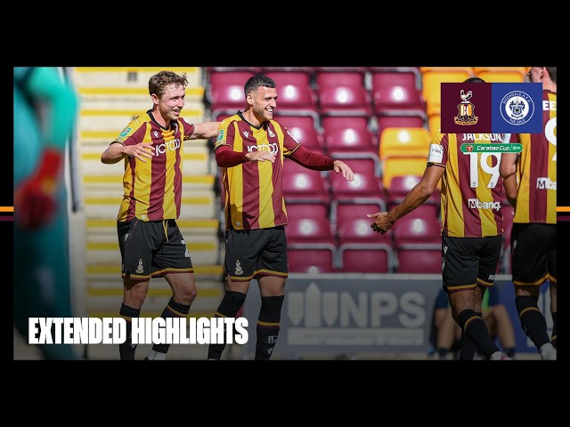 EXTENDED HIGHLIGHTS: Bradford City v Rochdale
