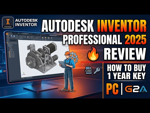 Autodesk Inventor Professional 2025 Key – Review & How to Buy on G2A