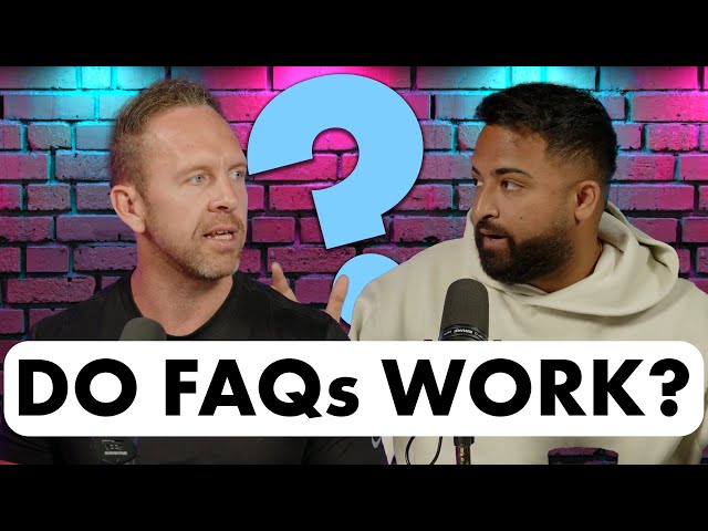 The Truth About FAQs...
