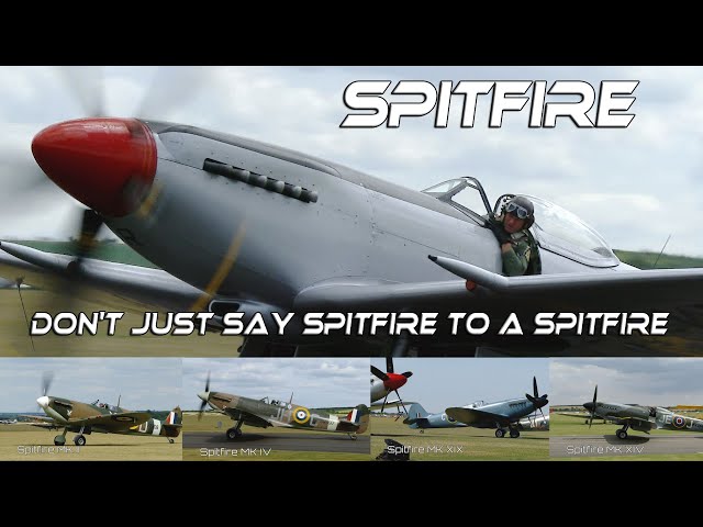 4K UHD The Spitfire Family.     From MK I  to XIX      What are the different versions ?