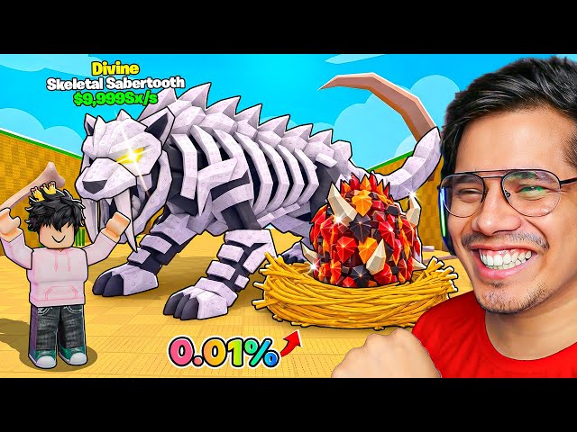 I STOLE NEW EXTINCTION EGGS IN STEAL AN EGG ROBLOX 😱