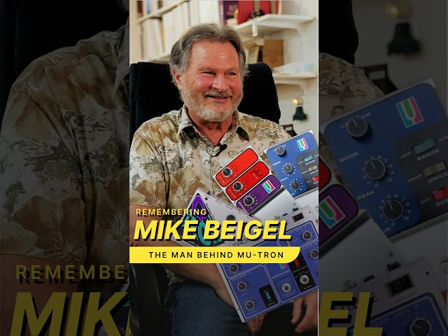Remembering Mu-Tron founder and pedal innovator Mike Beigel. RIP 🖤
