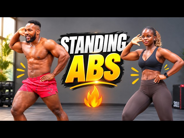 🔥 DO THIS EVERY DAY! |Standing Abs Workout at Home or Gym