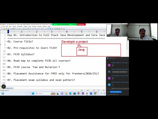 1. Core Java By Mr Hari Krishna