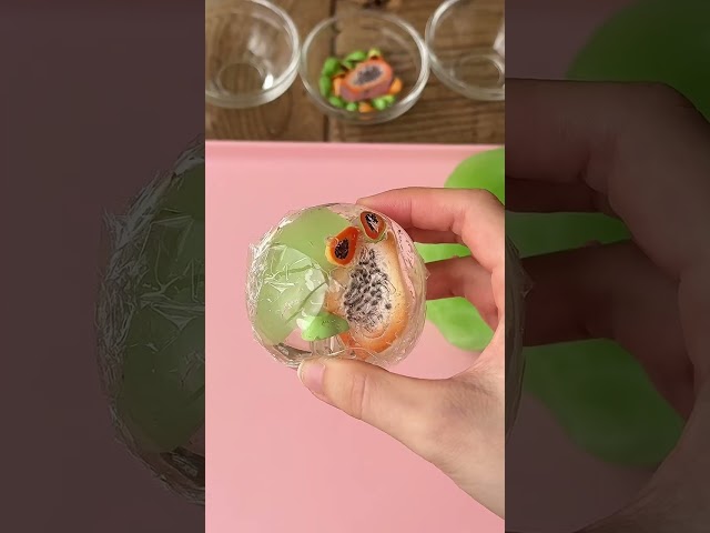 Making an Adorable Papaya Stress Ball! 🧡 DIY ASMR