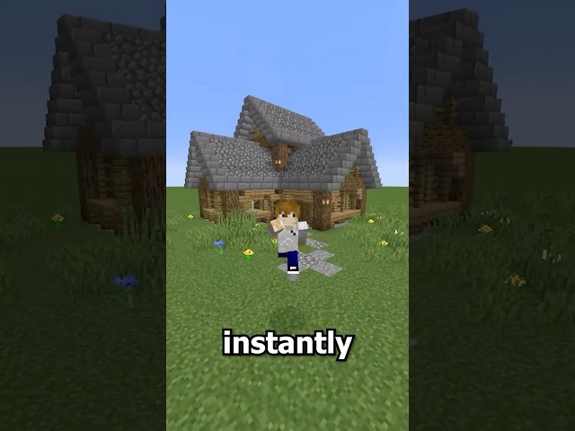 Three Steps to INSTANTLY Improve Your House in Minecraft! (Beginner Building) #minecraft #building