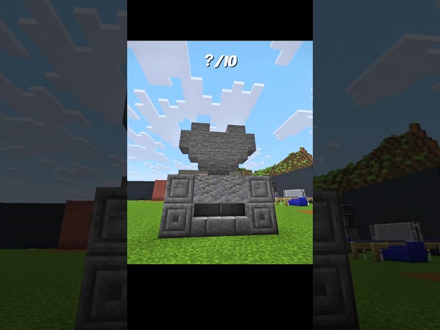 Minecraft heart statue ♥️ tutorial ❤️‍🔥💥#shorts #minecraft #minecraftbuilding #mctutorial #gaming