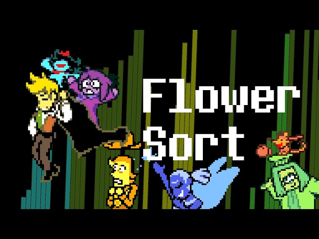 Flower Man but it's a (real) sorting algorithm