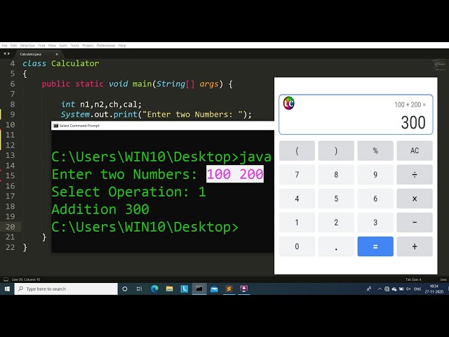 Java program to Make Calculator | Learn Coding