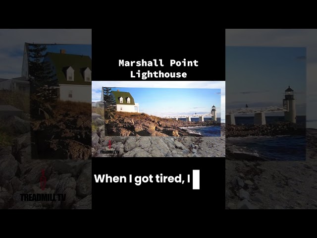 Forrest Gump turn at Marshall Point Lighthouse