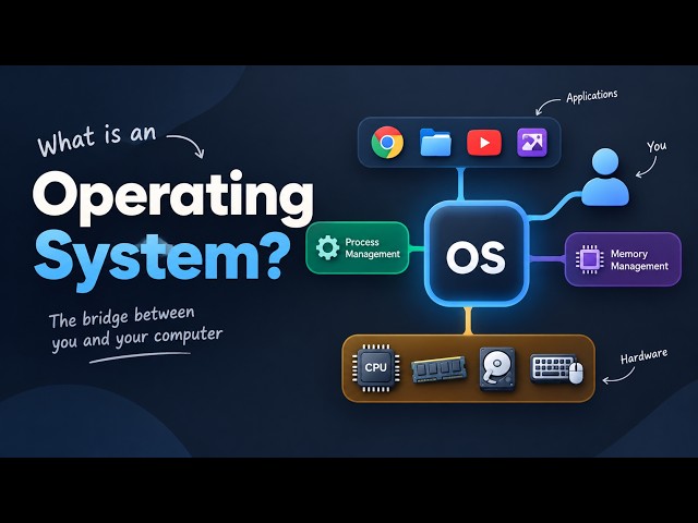 What is an Operating System? OS Explained Simply | How Operating Systems Work