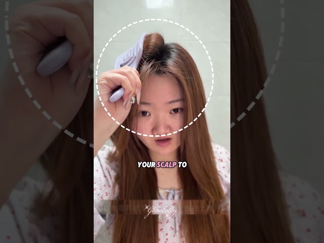 My Hair Was SO Flat Until I Tried This 😭 #hairhacks #shorts #viral